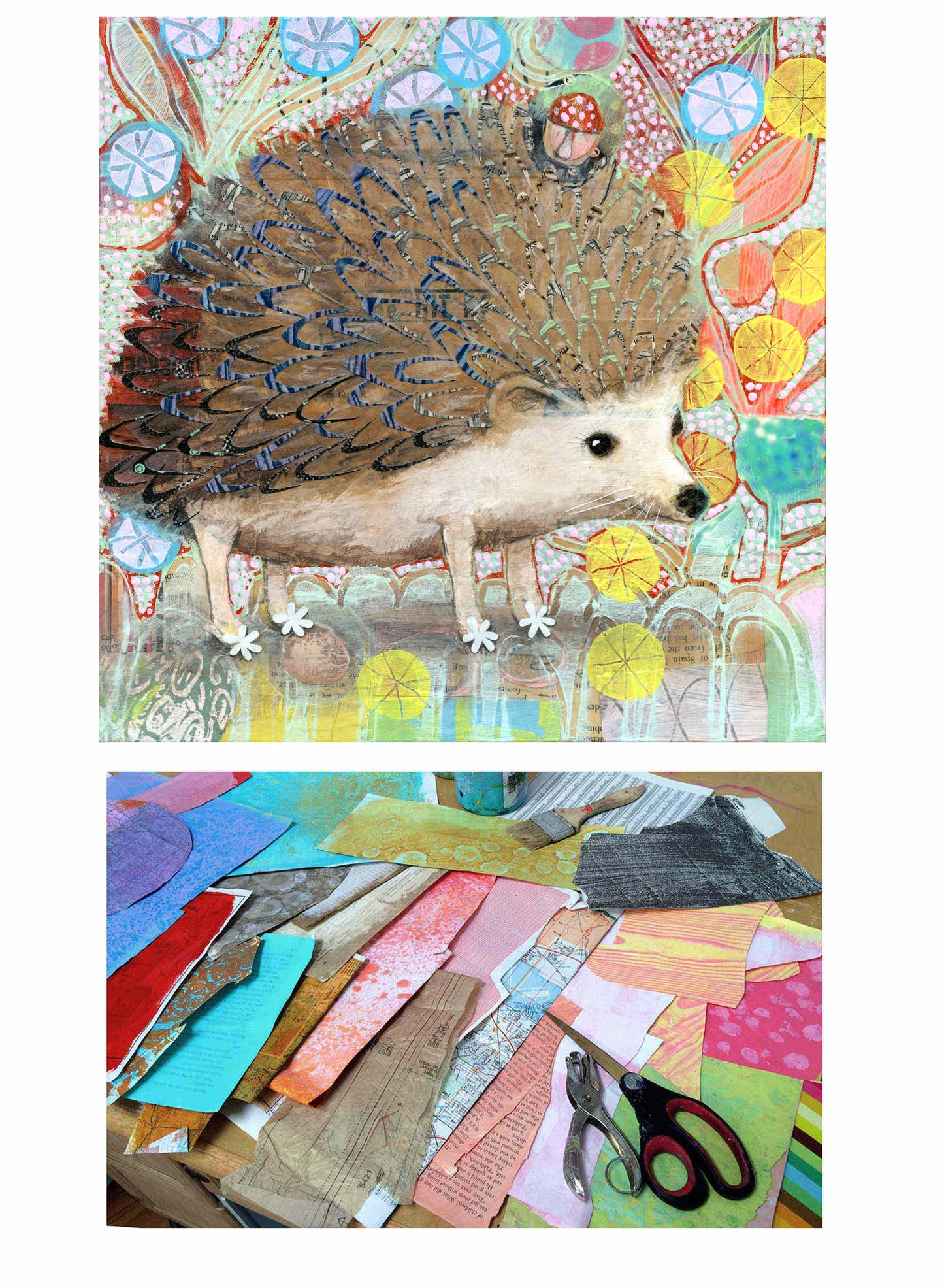 Collage Workshop at Judy's Studio Apr. 4-6