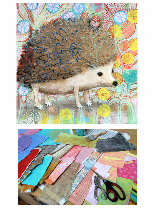 April Mixed Media and Collage Workshop