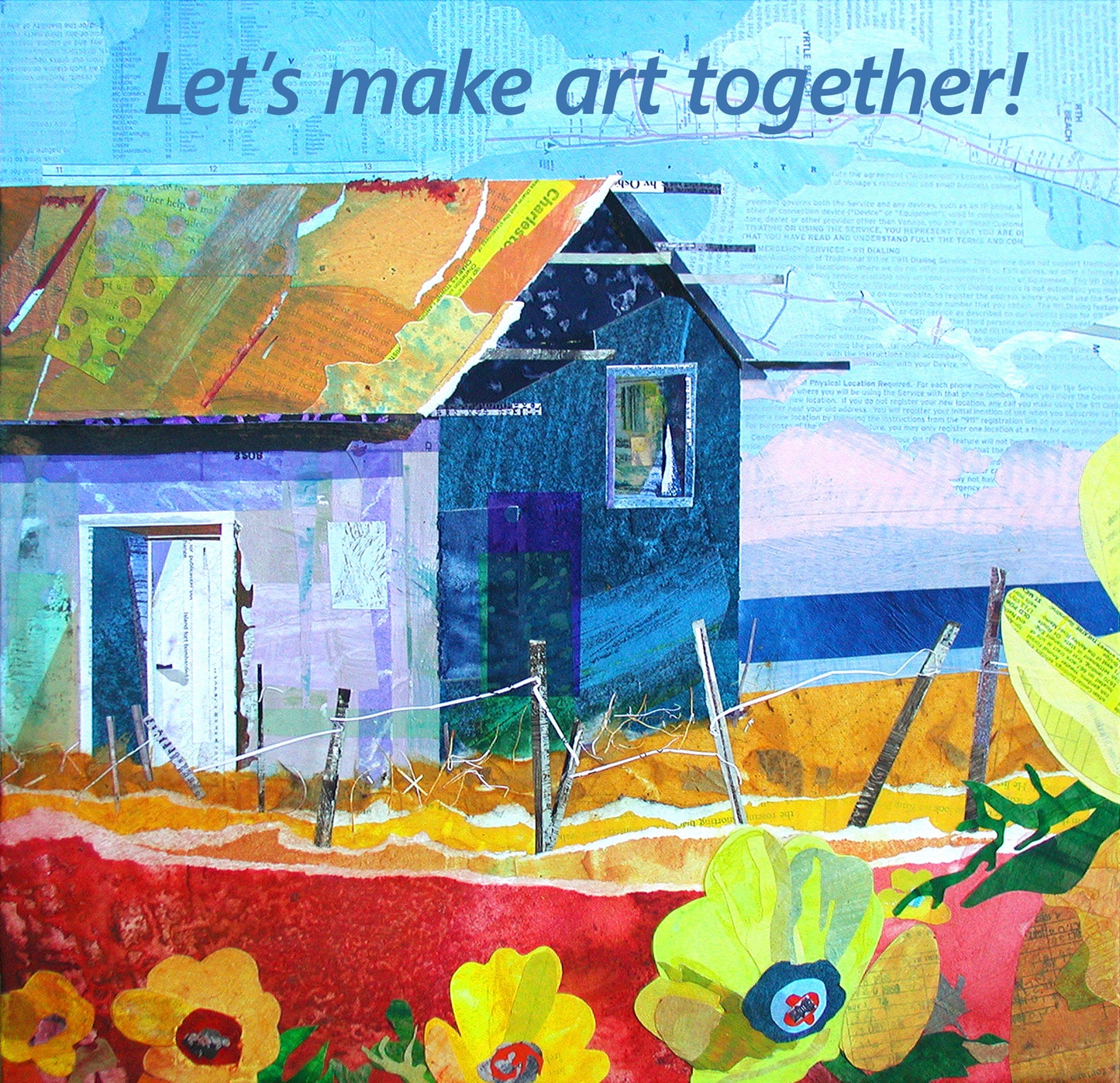 Happy 2026! Mixed Media and Collage Workshop