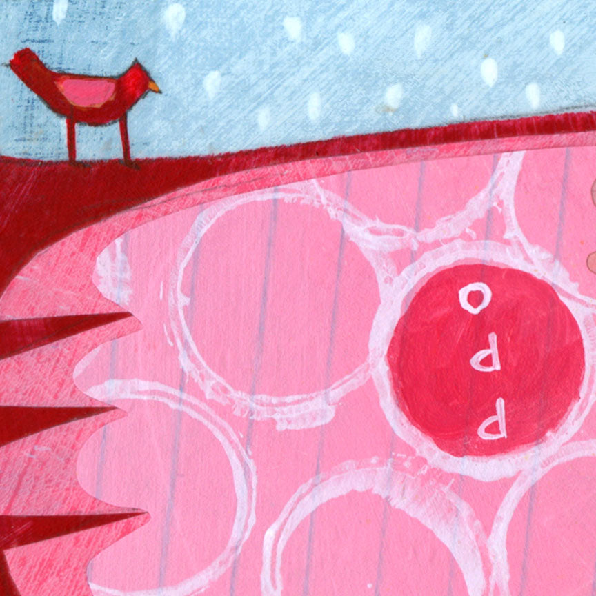 Card Carrying Odd Bird