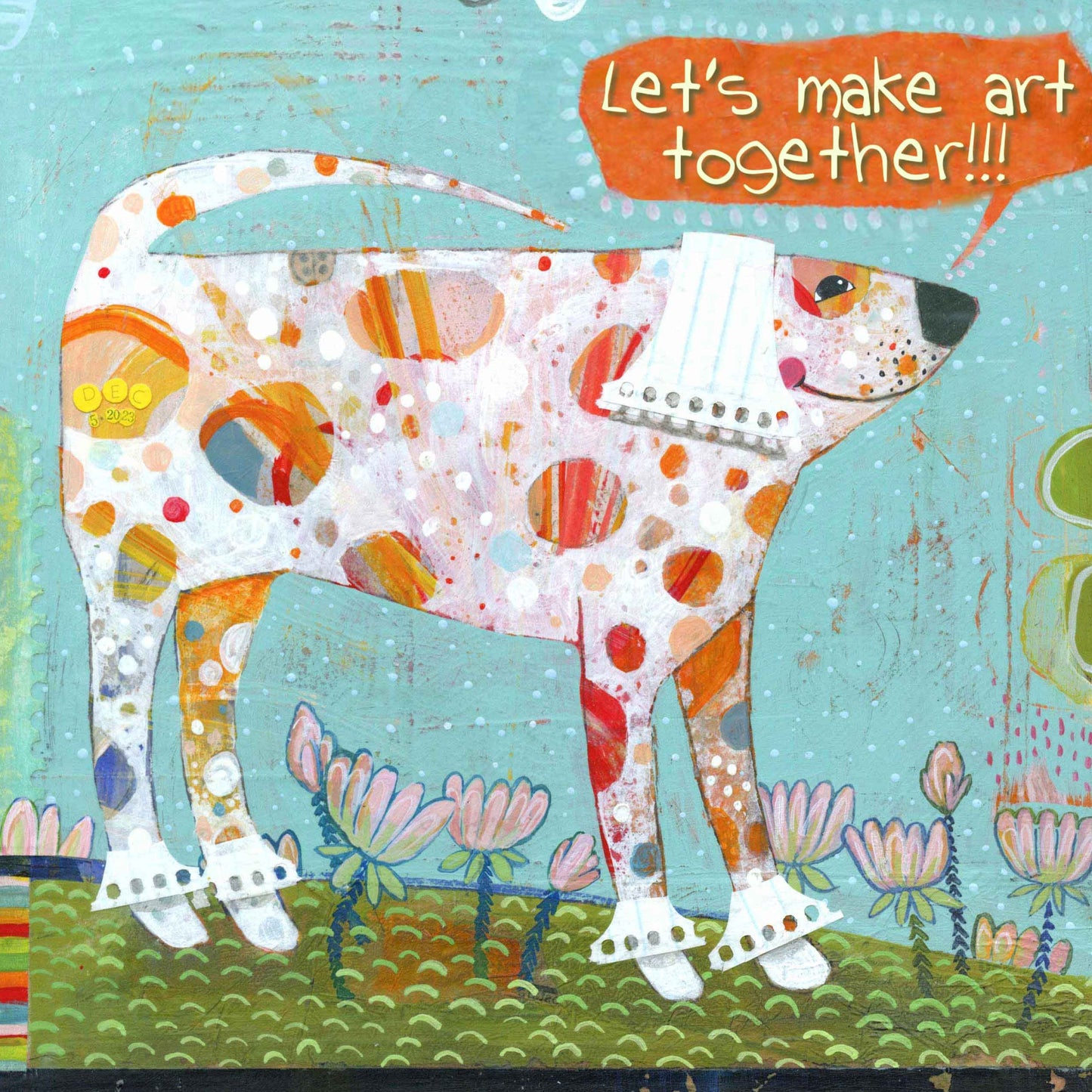 July Mixed Media and Collage Workshop