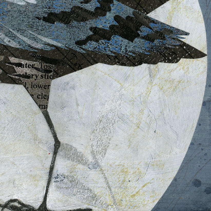 Winter Moon Bird